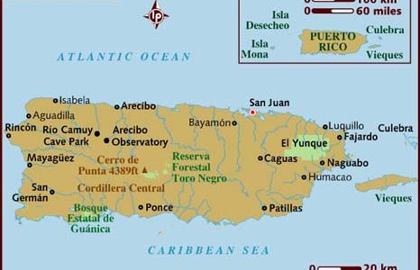 Hurricane Maria Tracks Towards Puerto Rico