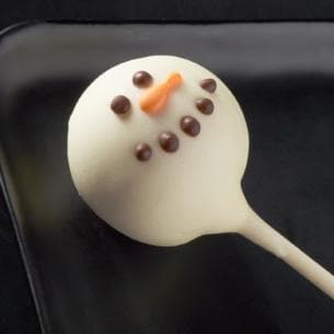 The Snowman Cake Pop