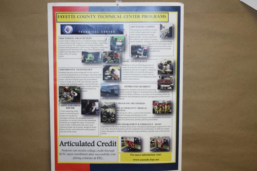Eastside Technical Center information about what they provide.