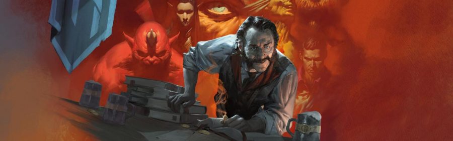Official cover art of Tales From The Yawning Portal, A recent book published by Wizards of The Coast