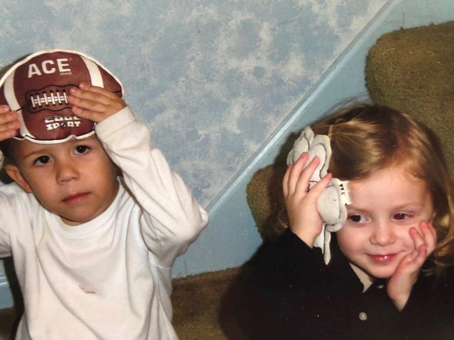 Reagan Caudill and Chap Hollin in their Preschool days.