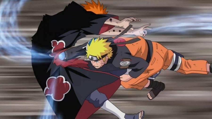 Naruto Shippuden: This anime is about a boy named Naruto on his journey to becoming the Hokage (leader) of his village. Throughout his journey he will go through many conflicts such as wars, losses, and moments of despair. Being the stubborn knucklehead he is, he keeps his ninja way and never gives up! (Its recommended that you watch Naruto before you watch Naruto Shippuden.)