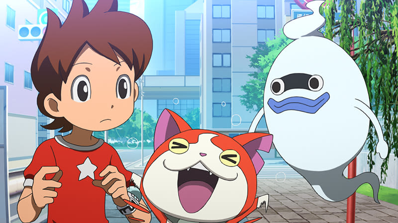 Yokai Watch: Main character Keita Amano wandered into a forest, but little did he know what he was getting himself into. Meeting Whisper, a friendly Yokai, now gives him the ability to go around and communicate with all of the other Yokai in his city. This lets him meet all sorts of fun creatures and go on new adventures! 