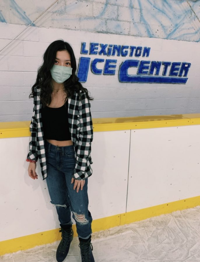 Adi Penrod at the Lexington Ice Center in Lexington, Kentucky. 