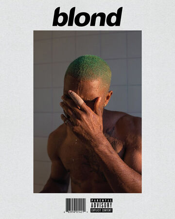 This is the cover of Frank Oceans album, Blonde. 
