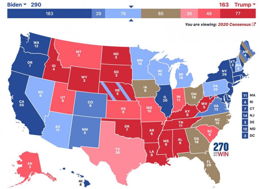 A+Map+of+the+U.S.+showing+each+state+and+the+amount+of+electoral+votes+they+get+