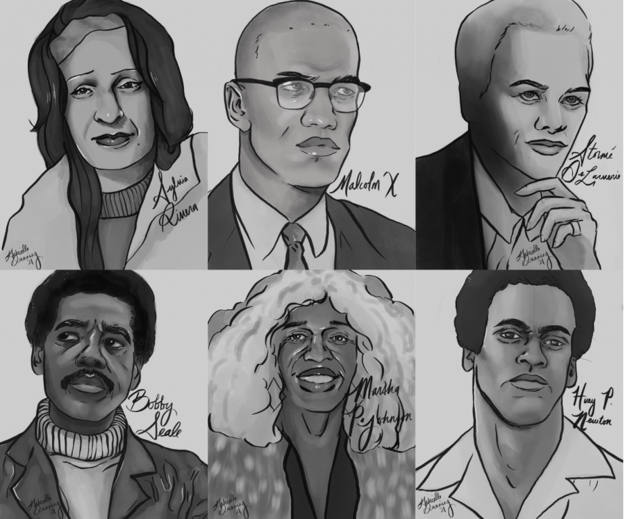 Black History Figures Portrait Collage