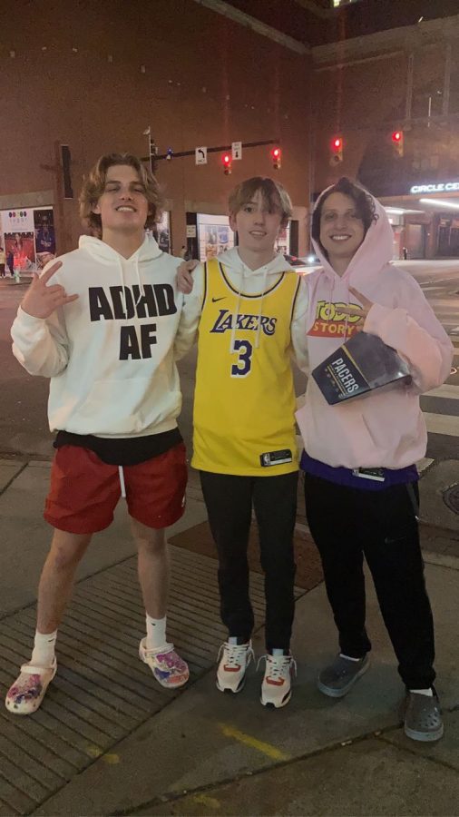 Meeting two famous YouTubers after the game!
(TJ Breese, and Dizzy Dyl.)