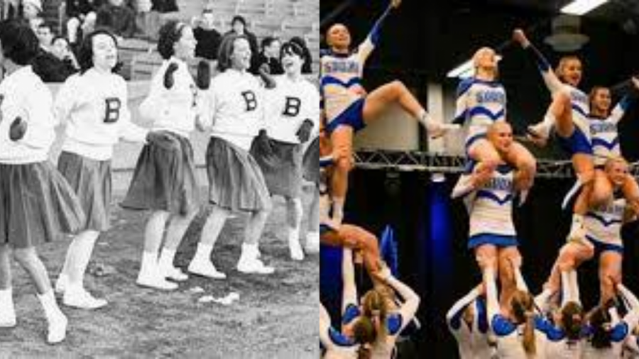 The Comparison Between Cheerleading Many Years Ago To Today