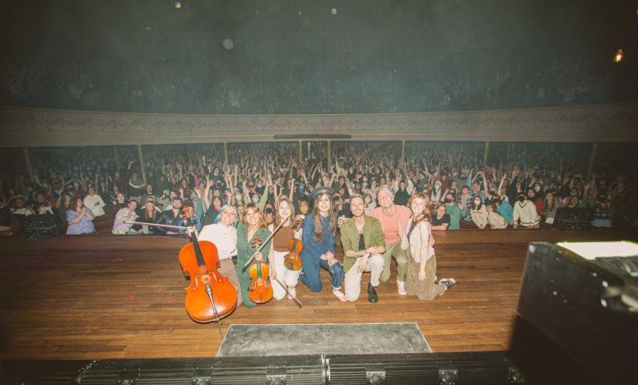 This shot is a wide-lens look at dodie, her accompanists, and the whole crowd. If you look in the bottom left corner, you can see Max and I! Overall, the show was incredible. I loved each moment of it, the tears, the laughs, and the dancing. 