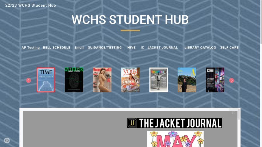 The WCHS Student Hub. 