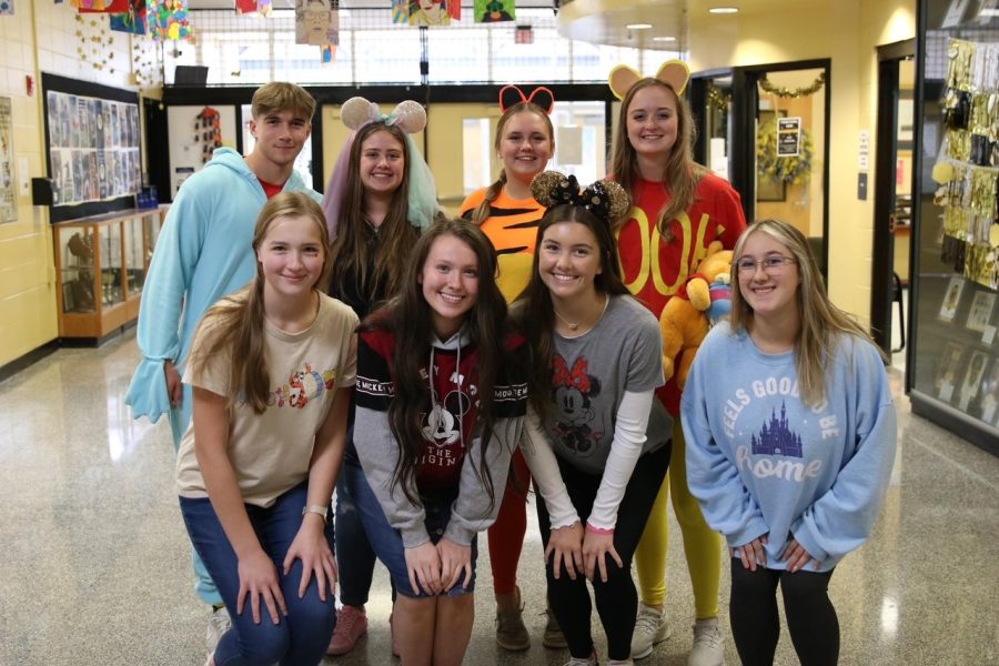 Disney! Students have nothing but smiles on their faces for Disney day. 