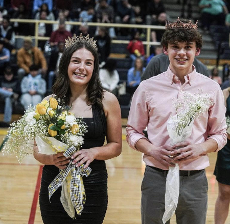 The Jacketfest King and Queen