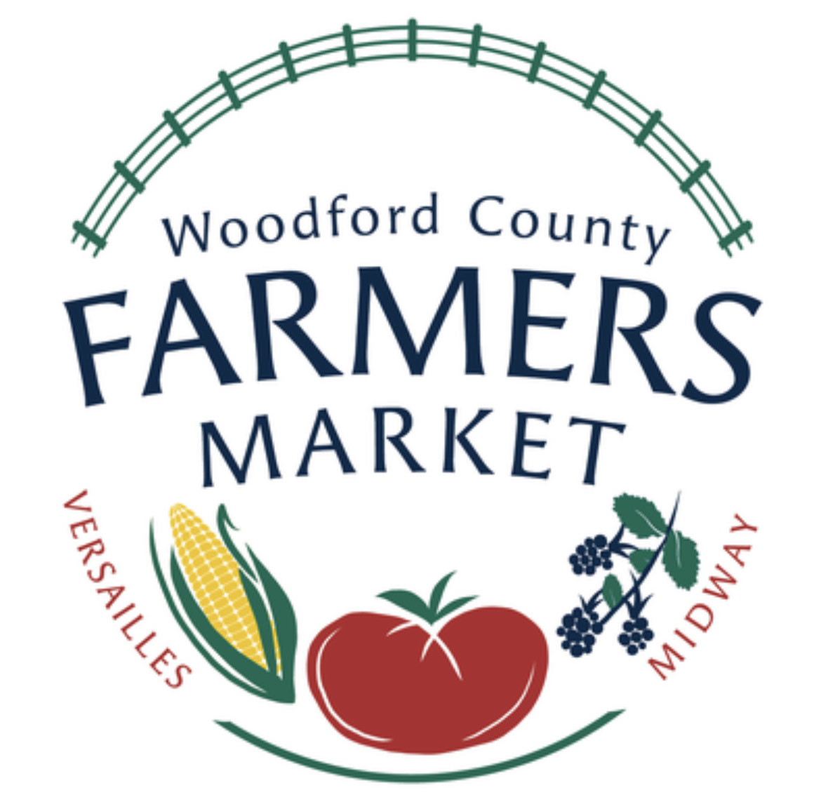 The Woodford County Farmers Market Logo
