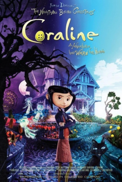 The On-Demand Video art for physical copies of Coraline.