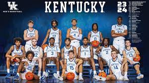 Kentucky Basketball 2023-24 poster