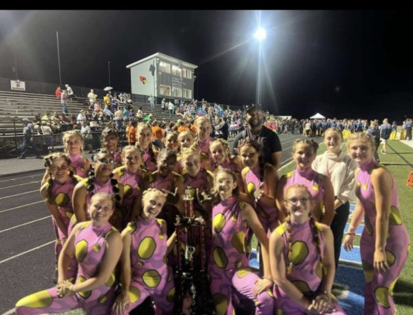 Woodford County Color Guard Team Wins Second Place, Overall Best Score