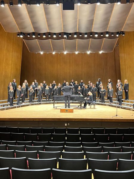 WCHS at our fall concert w/ UK chorale