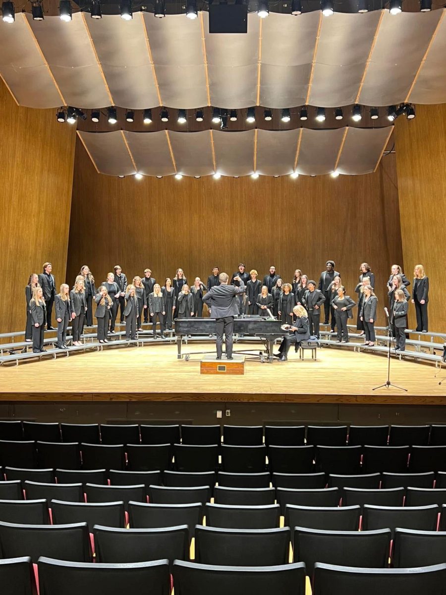 WCHS at our fall concert w/ UK chorale