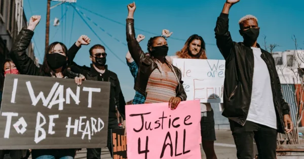 American Citizens Protesting 