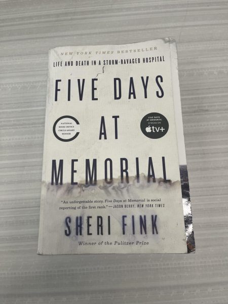 Photo of the book that the series is based off of. 