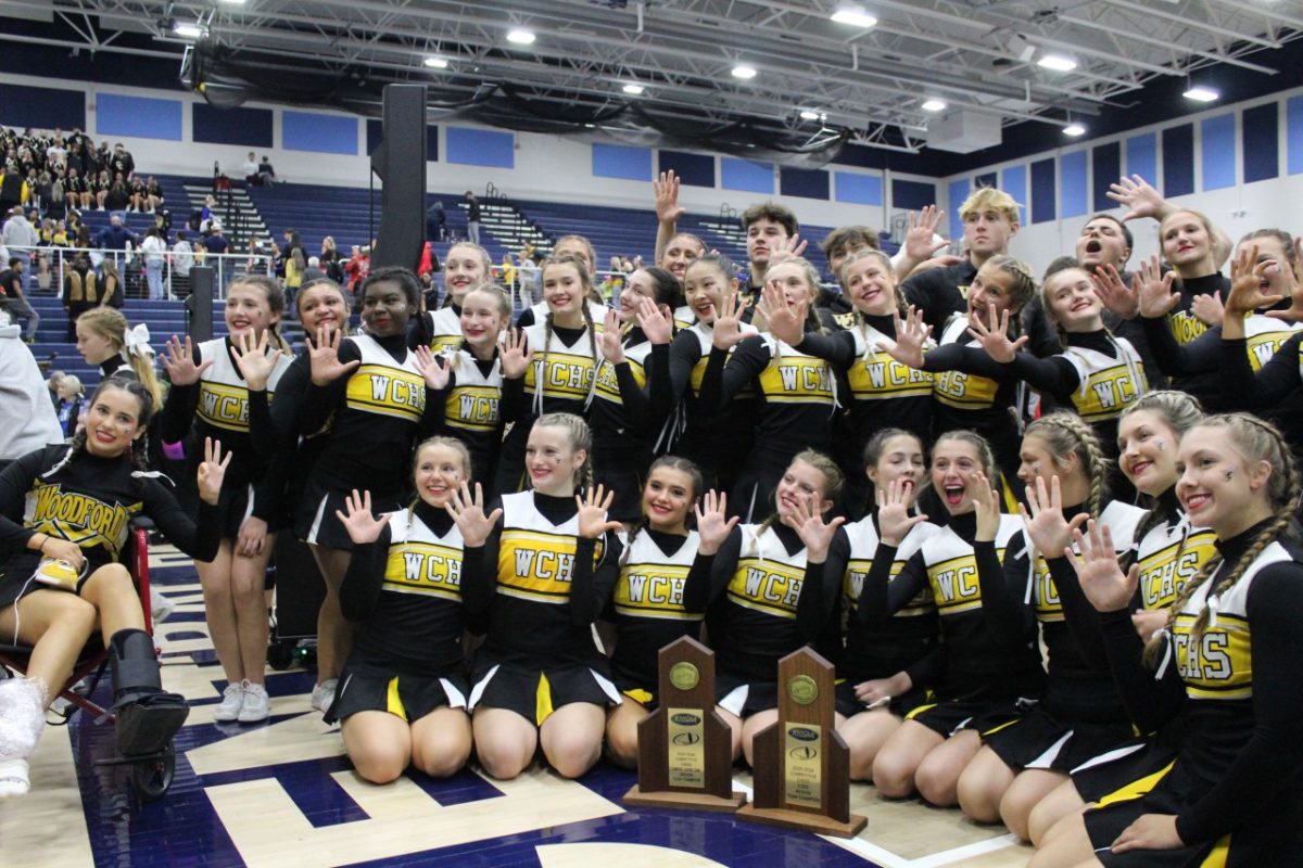 WCHS Cheer Wins 5-Peat Region Title