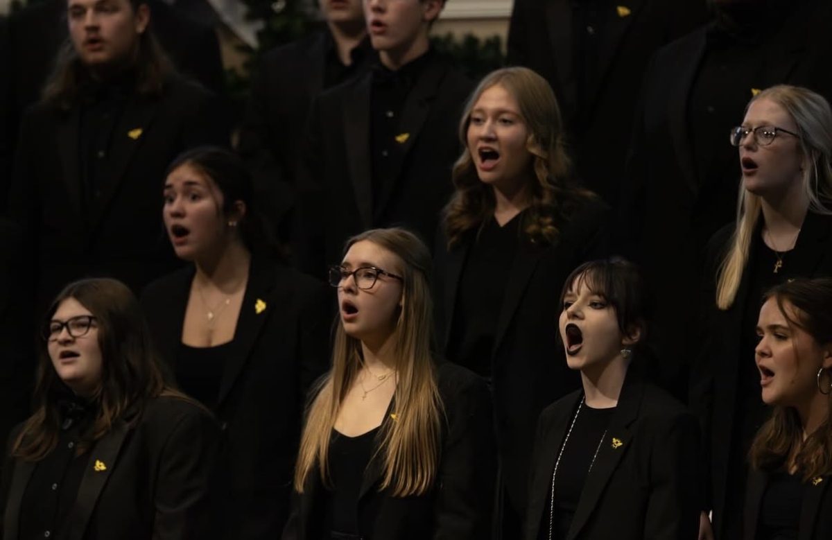 Chorale at WCHS Choirs Winter Concert. Photo used with permission by Elaine Bailey