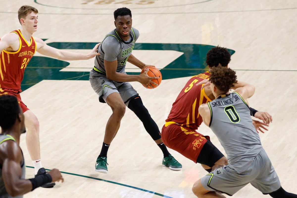 2023 31st overall pick in the NBA draft, Baylor Bears center James NNaji (46) Credit: Chris Jones-Imagn Images, January 7th, 2026